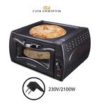 Goldhofer: Tandoor Ofen Oven Pizza Chapati Roti Lahmacun Manakish Naan Brot Maker Elektro Tandoori Küche 2100 Watt
