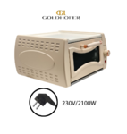 Goldhofer: Tandoor Ofen Oven Pizza Chapati Roti Lahmacun Manakish Naan Brot Maker Elektro Tandoori Küche 2100 Watt